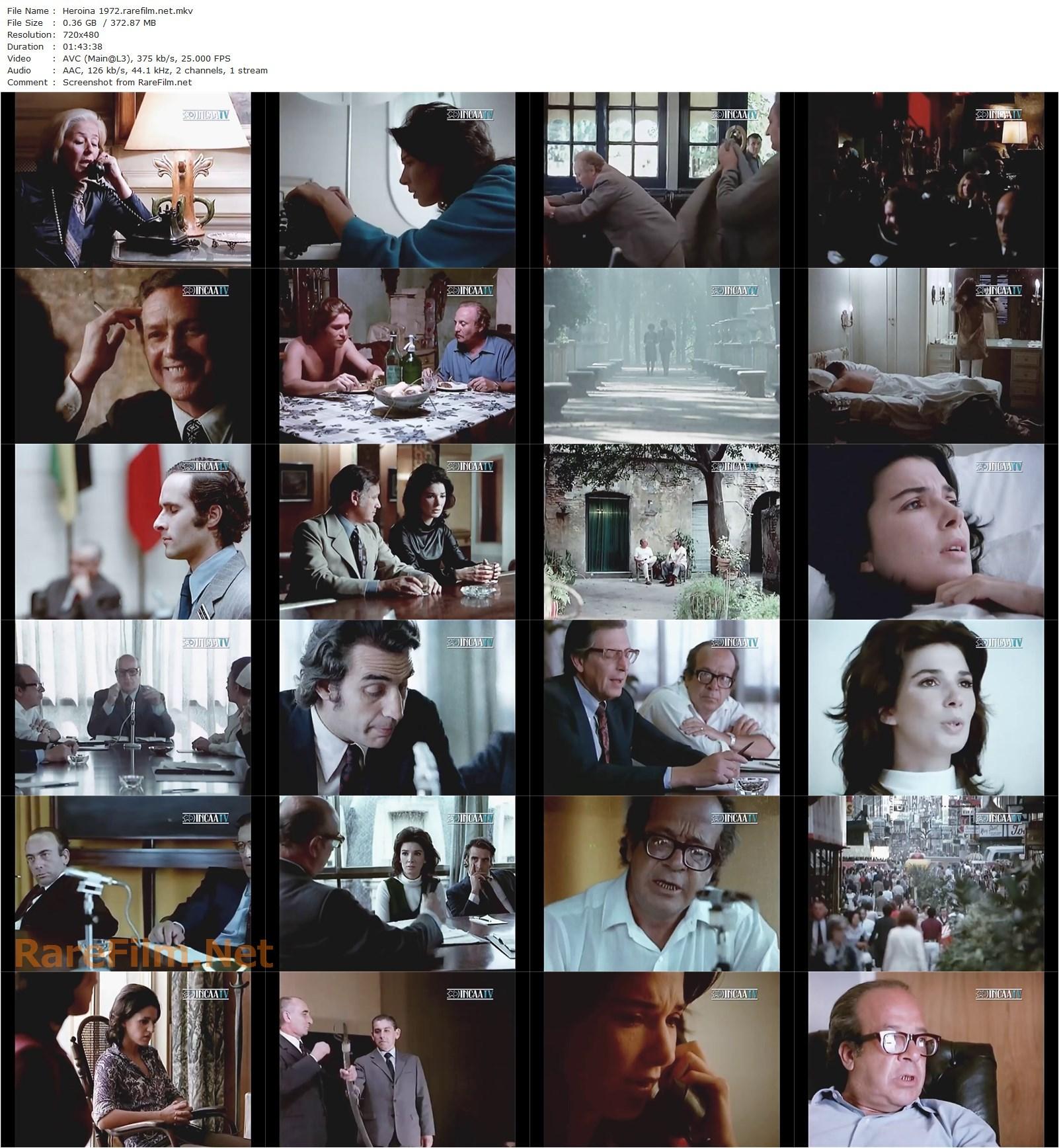 Heroine / Heroína (1972) Raúl de la Torre, Graciela Borges, Lautaro Murúa, Pepe Soriano-poster