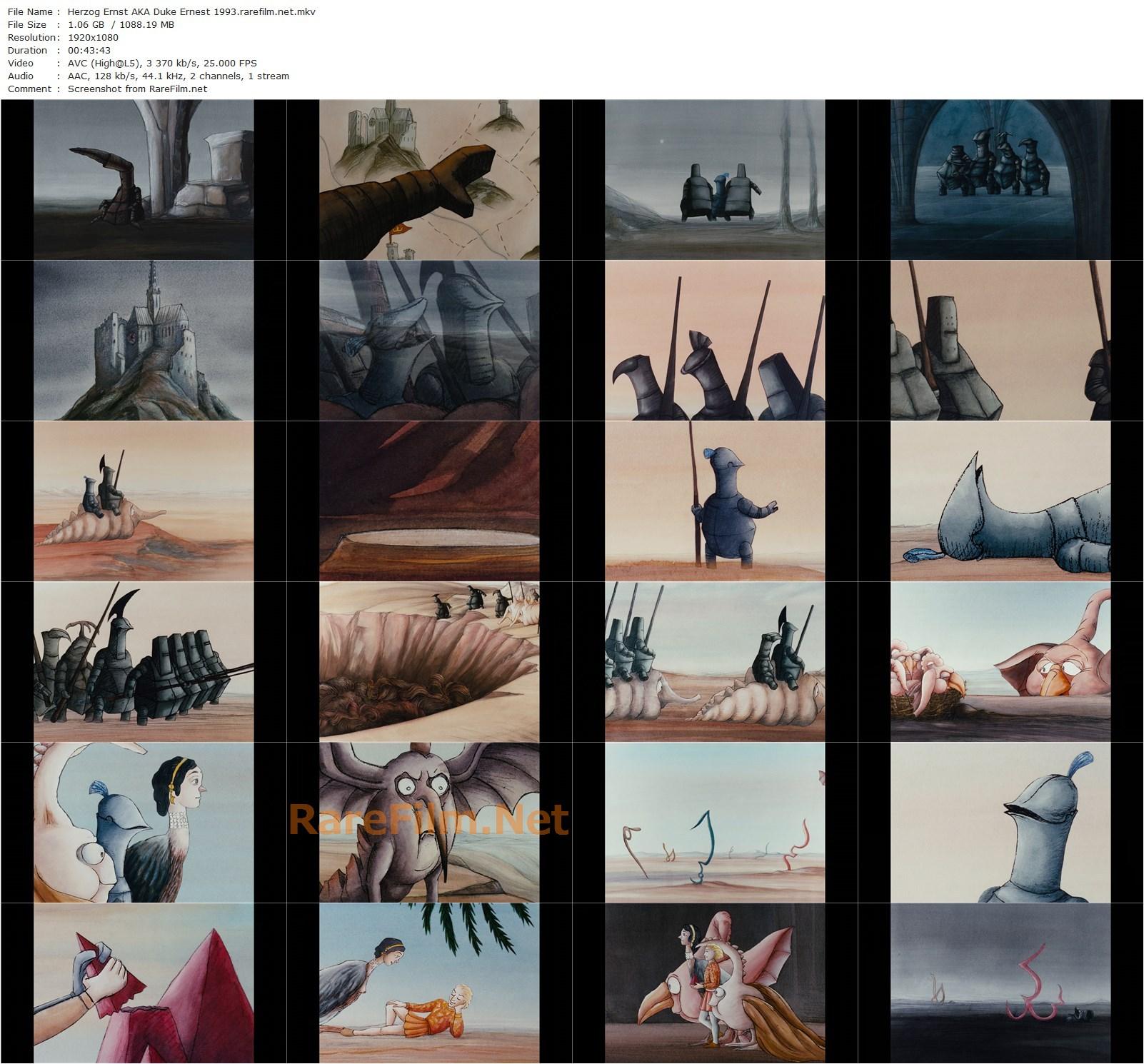 Duke Ernest AKA Herzog Ernst (1993) Lutz Dammbeck-poster