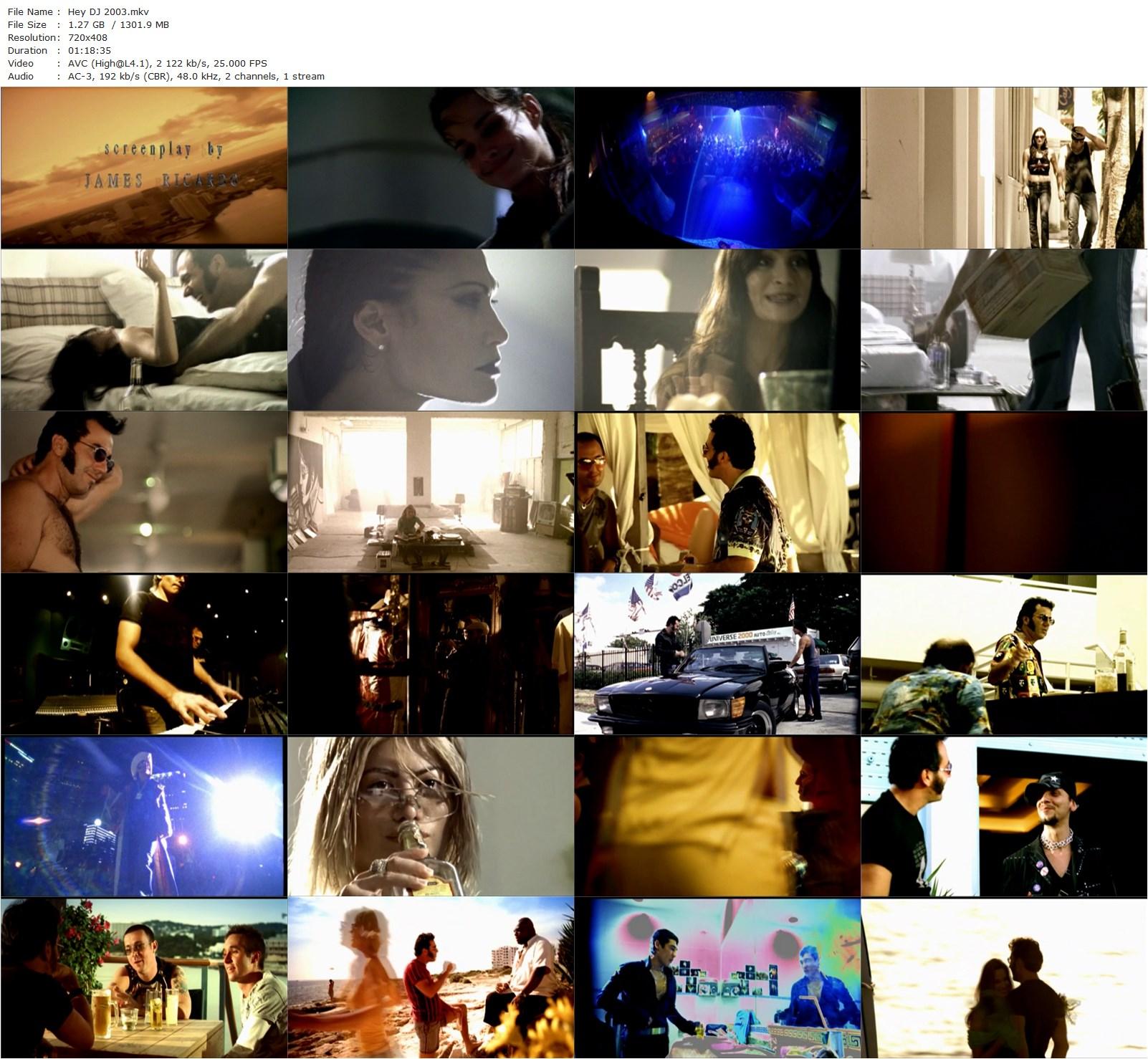 Hey DJ (2003) Migel Delgado, Jon Jacobs, Charlotte Lewis, Tina Wiseman-poster