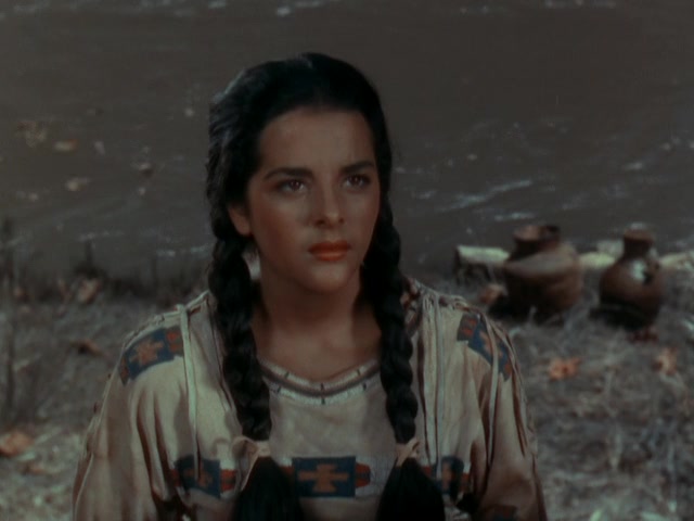 Hiawatha (1952) Kurt Neumann, Vince Edwards, Yvette Duguay, Keith Larsen-poster