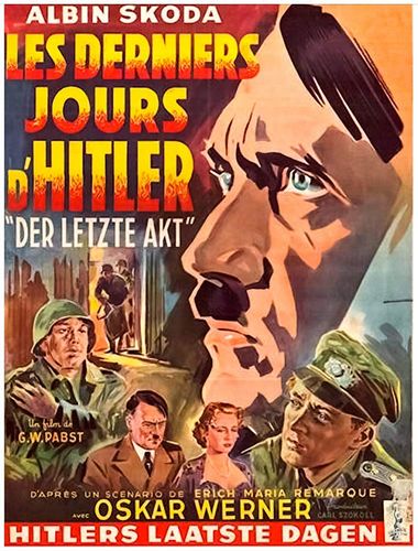 Hitler: The Last Ten Days (1955) Georg Wilhelm Pabst, Albin Skoda, Oskar Werner, Lotte Tobisch
