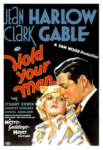 Hold Your Man (1933) Sam Wood, Jean Harlow, Clark Gable, Stuart Erwin