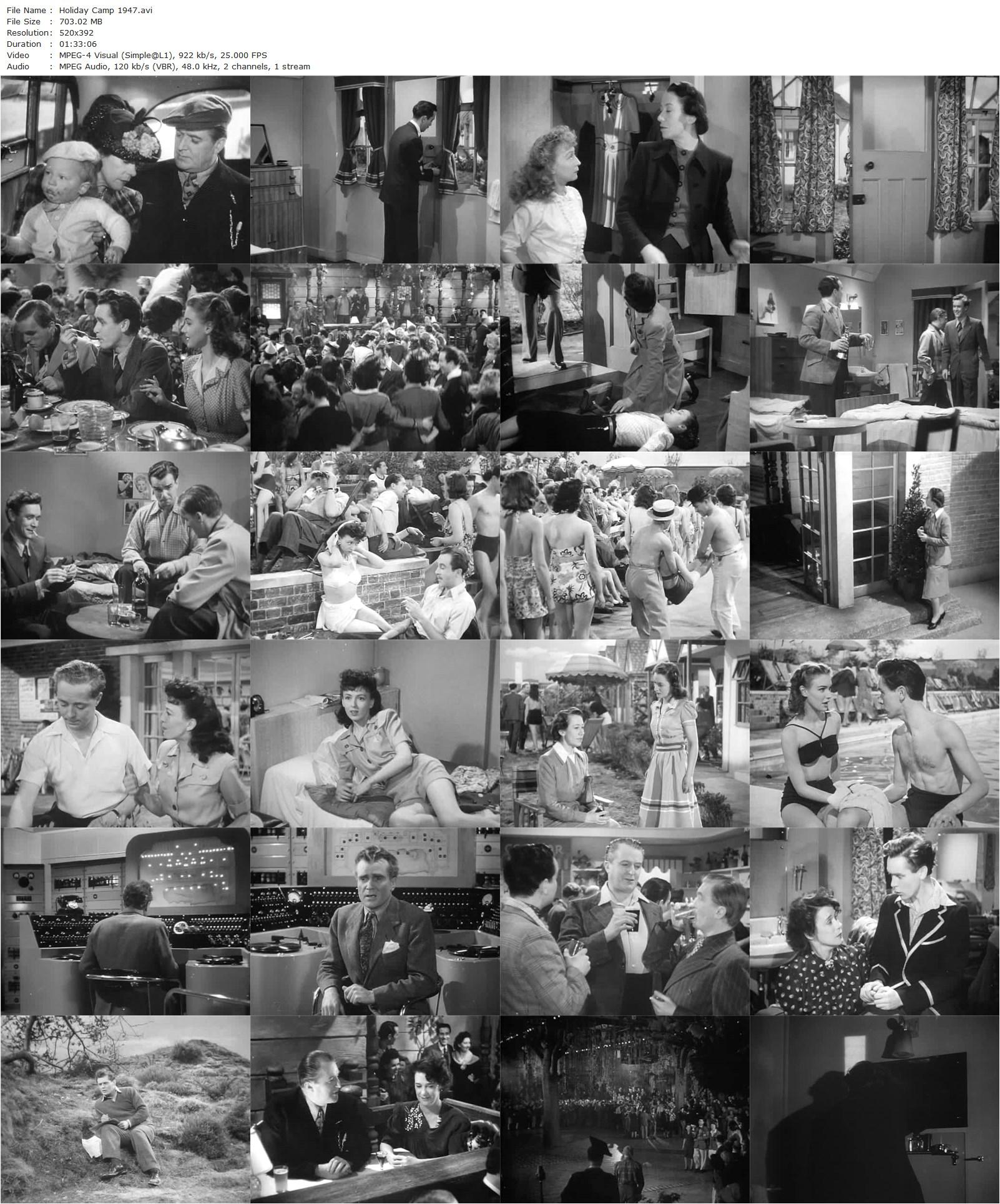 Holiday Camp (1947) Ken Annakin, Flora Robson, Dennis Price, Jack Warner-poster