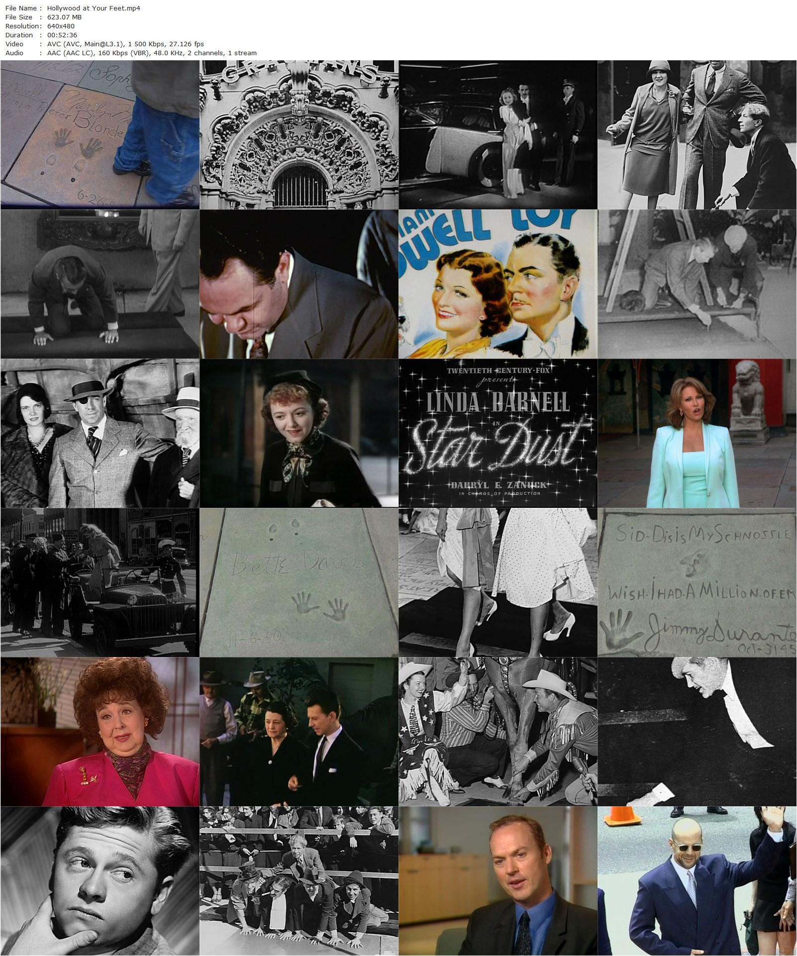 Hollywood at Your Feet: The Story of the Chinese Theatre Footprints (2000) Michele Farinola, Stacey Behlmer, Robert Cushman, Johnny Grant-poster