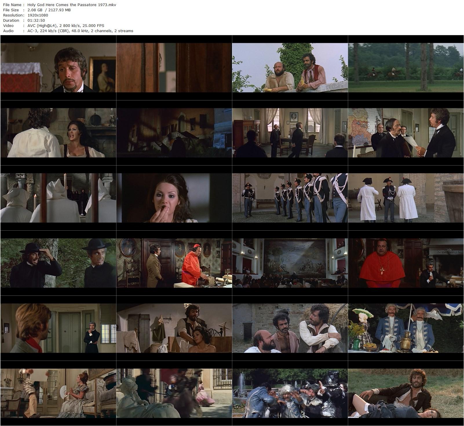 Holy God, Here Comes the Passatore! AKA Fuori uno… sotto un altro, arriva il Passatore (1973) Giuliano Carnimeo, George Hilton, Edwige Fenech, Manuel Zarzo-poster