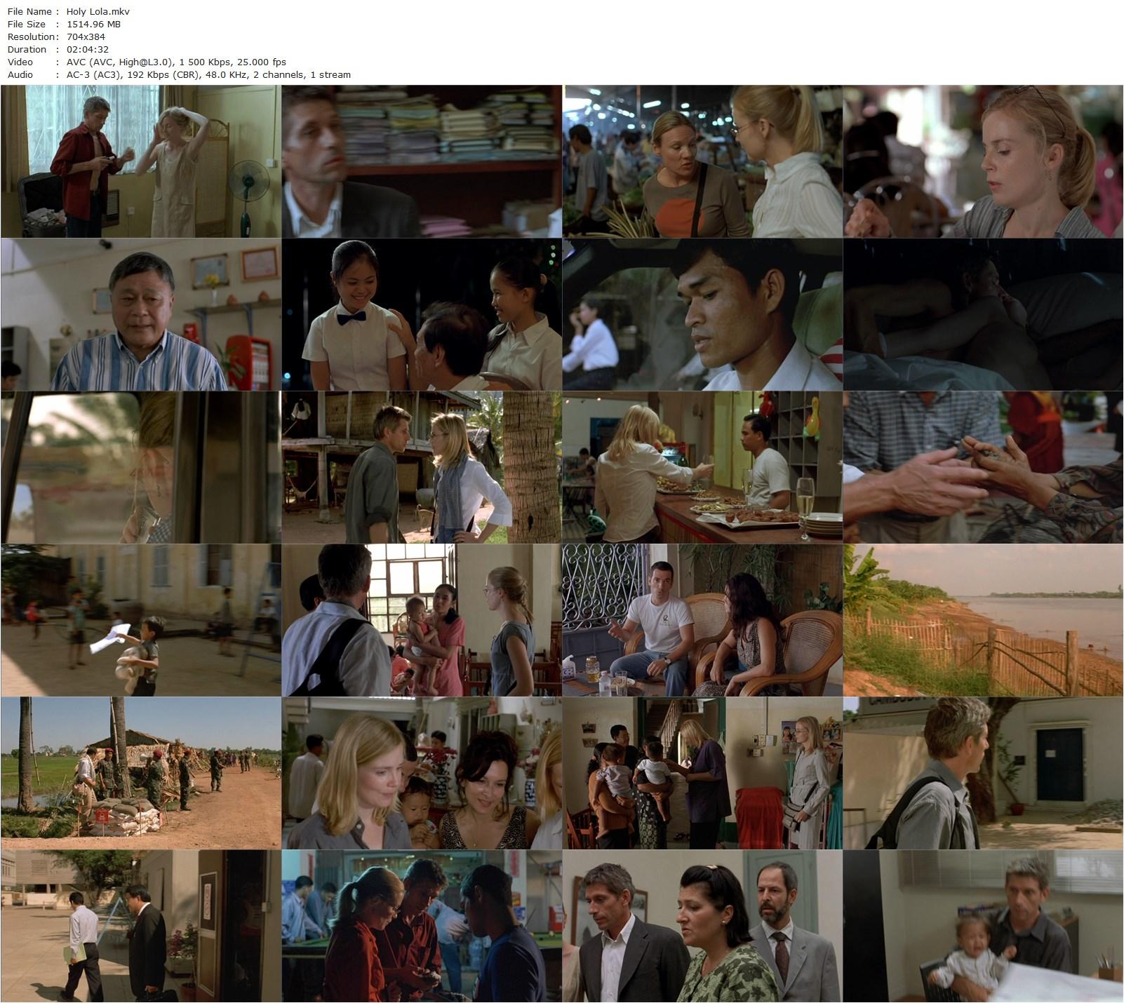 Holy Lola (2004) Bertrand Tavernier, Jacques Gamblin, Isabelle Carré, Bruno Putzulu-poster