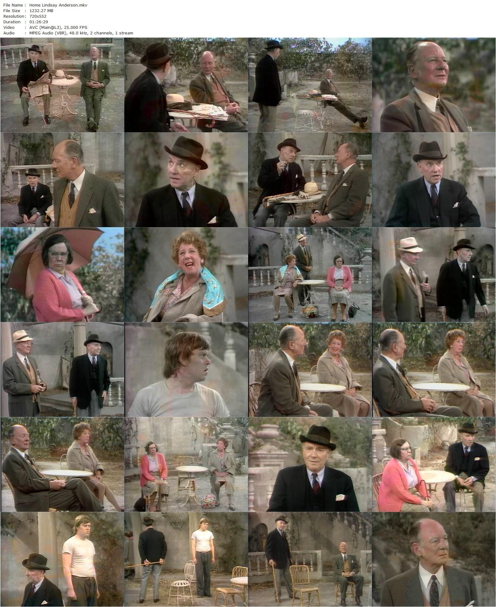 Play For Today: Home (1972) Lindsay Anderson-poster