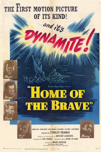 Home of the Brave (1949) Mark Robson, Jeff Corey, James Edwards, Lloyd Bridges