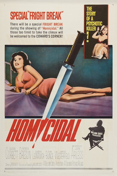 Homicidal (1961) by William Castle
