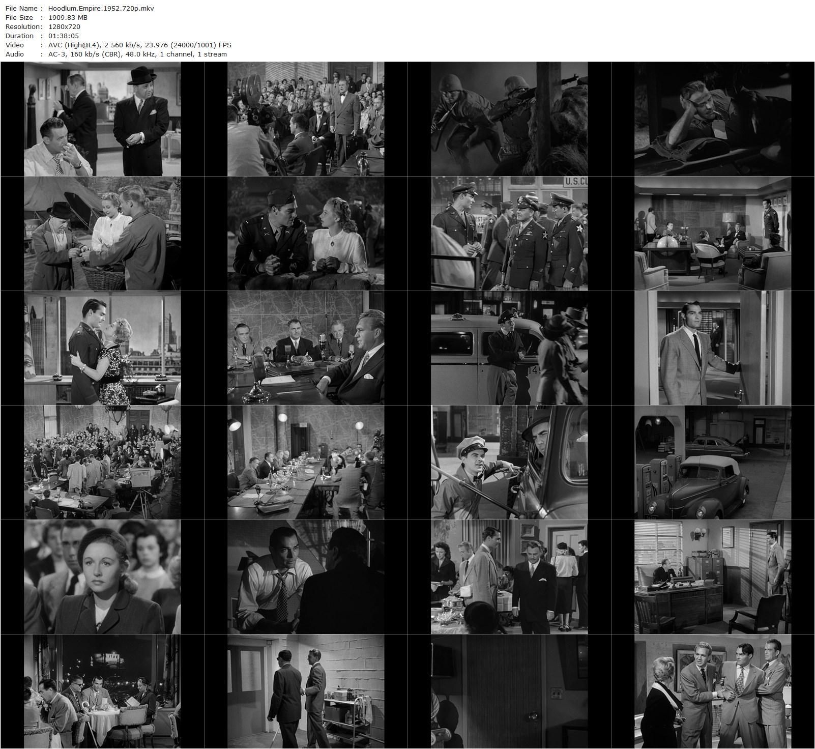 Hoodlum Empire (1952) Joseph Kane, Brian Donlevy, Claire Trevor, Forrest Tucker-poster