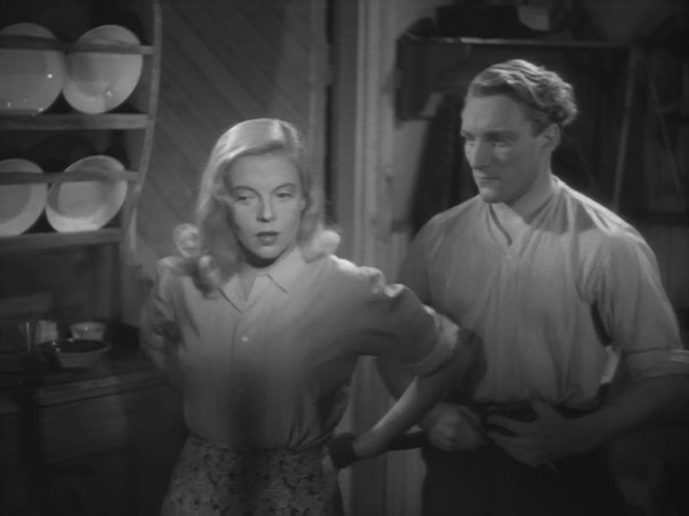 Hornankoski / Rapids of Hell (1949) Teuvo Tulio, Roland af Hällström, Regina Linnanheimo, William Markus, Åke Lindman, Drama-poster