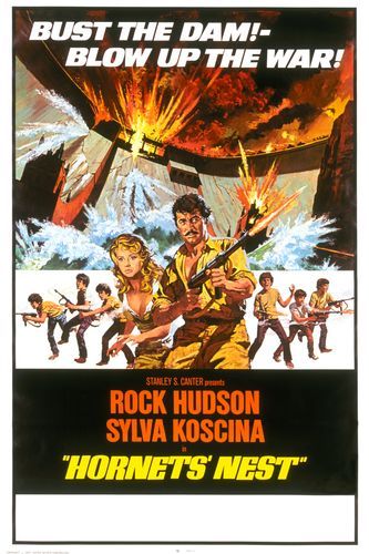 Hornets’ Nest (1970) Phil Karlson, Franco Cirino, Rock Hudson, Sylva Koscina, Sergio Fantoni