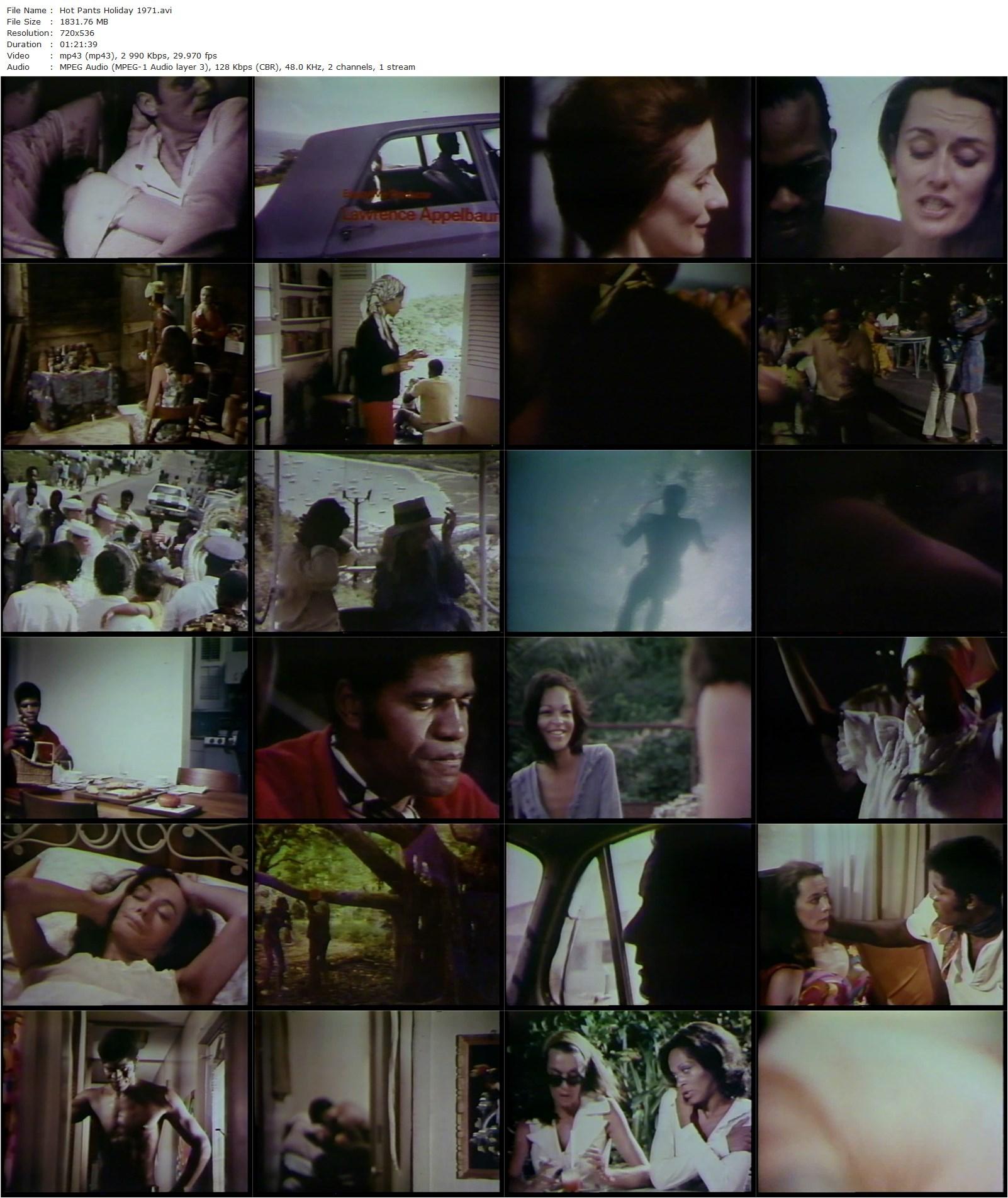 Hot Pants Holiday (1971) Edward Mann, Christopher St. John, Tudi Wiggins, Greer St. John-poster