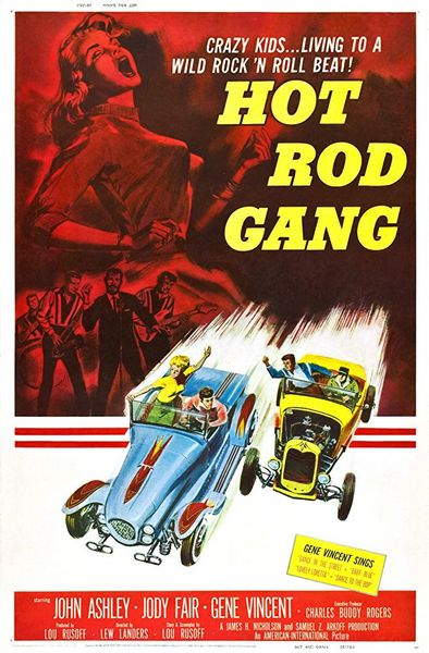 Hot Rod Gang (1958) Lew Landers, John Ashley, Jody Fair, Gene Vincent, Drama, Music
