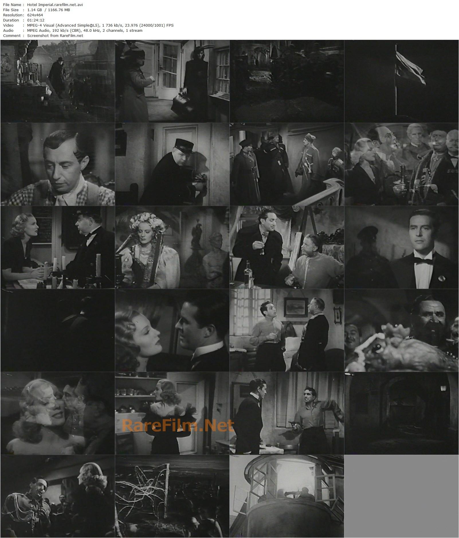 Hotel Imperial (1939) Robert Florey, Isa Miranda, Ray Milland, Reginald Owen-poster