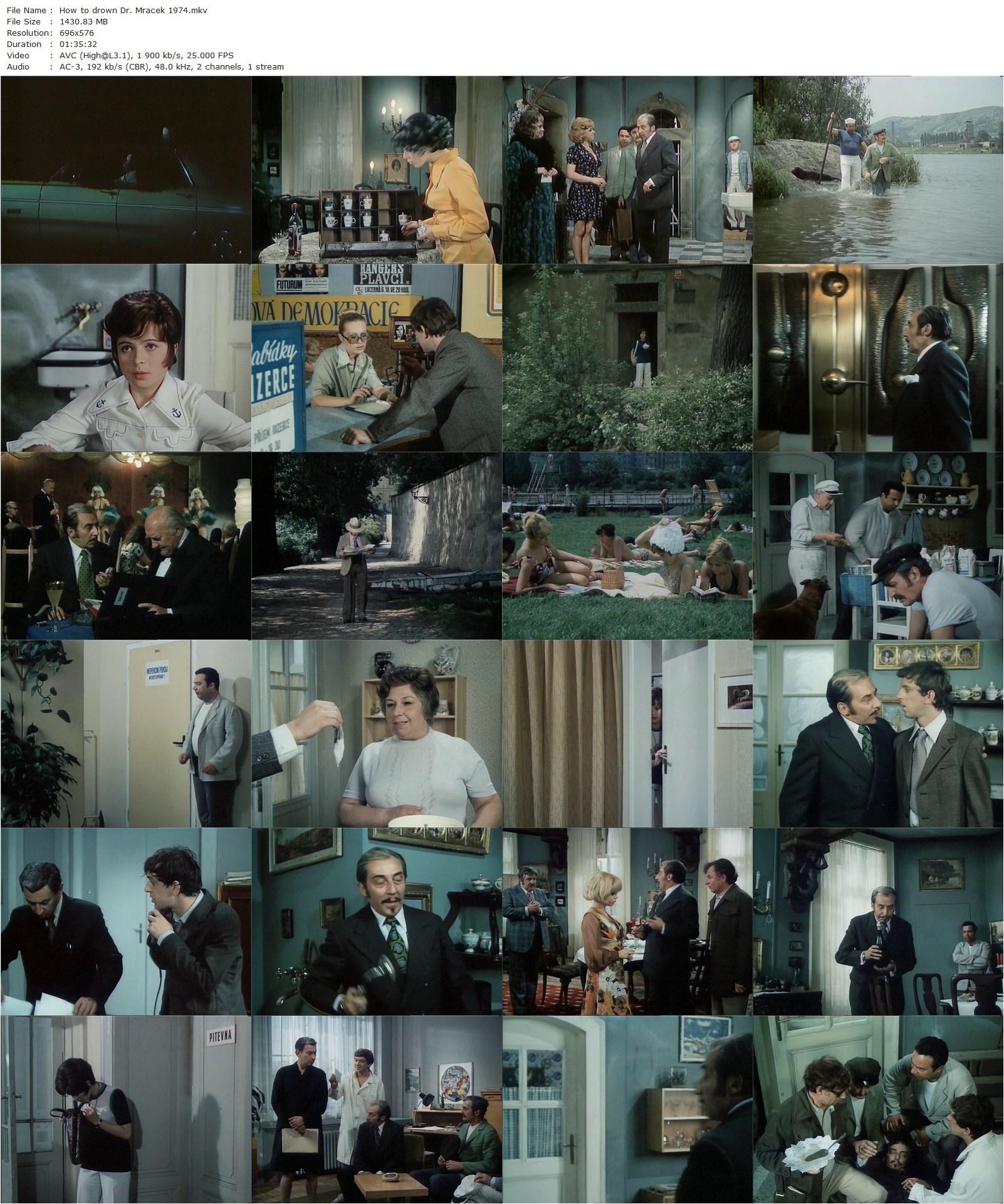 How to Drown Dr. Mracek, the Lawyer (1975)-poster