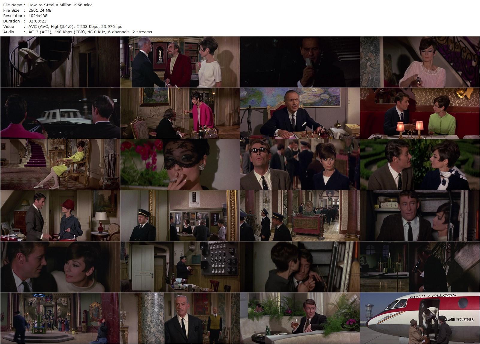 How to Steal a Million (1966) William Wyler, Audrey Hepburn, Peter O’Toole, Eli Wallach-poster