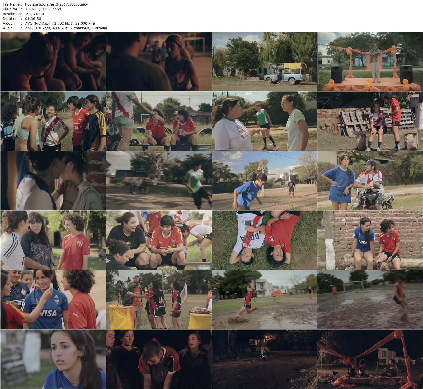 Today Match at 3 AKA Hoy partido a las 3 (2017) Clarisa Navas, Gustavo Bravo, Natalia Ruiz Cobo, Carolina Cussigh-poster