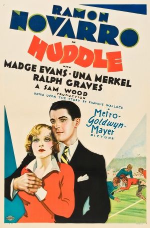Huddle (1932) Sam Wood, Ramon Novarro, Madge Evans, Una Merkel, Drama, Romance