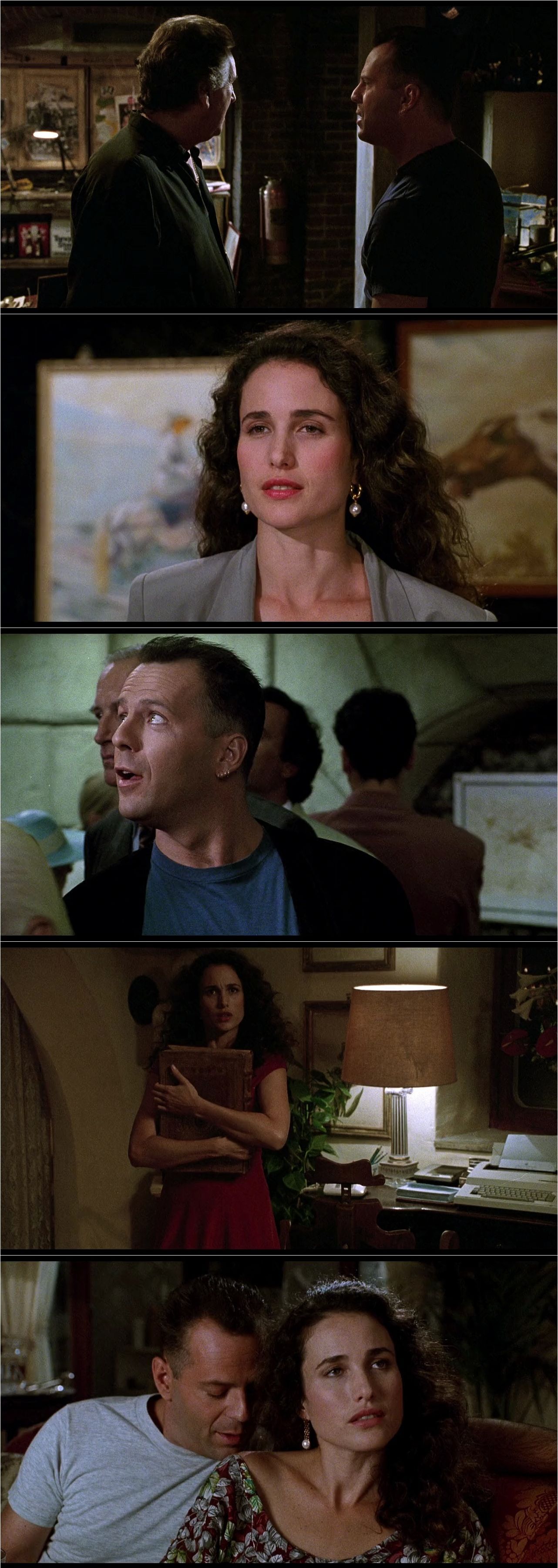 Hudson Hawk (1991) Michael Lehmann, Bruce Willis, Danny Aiello, Andie MacDowell-poster