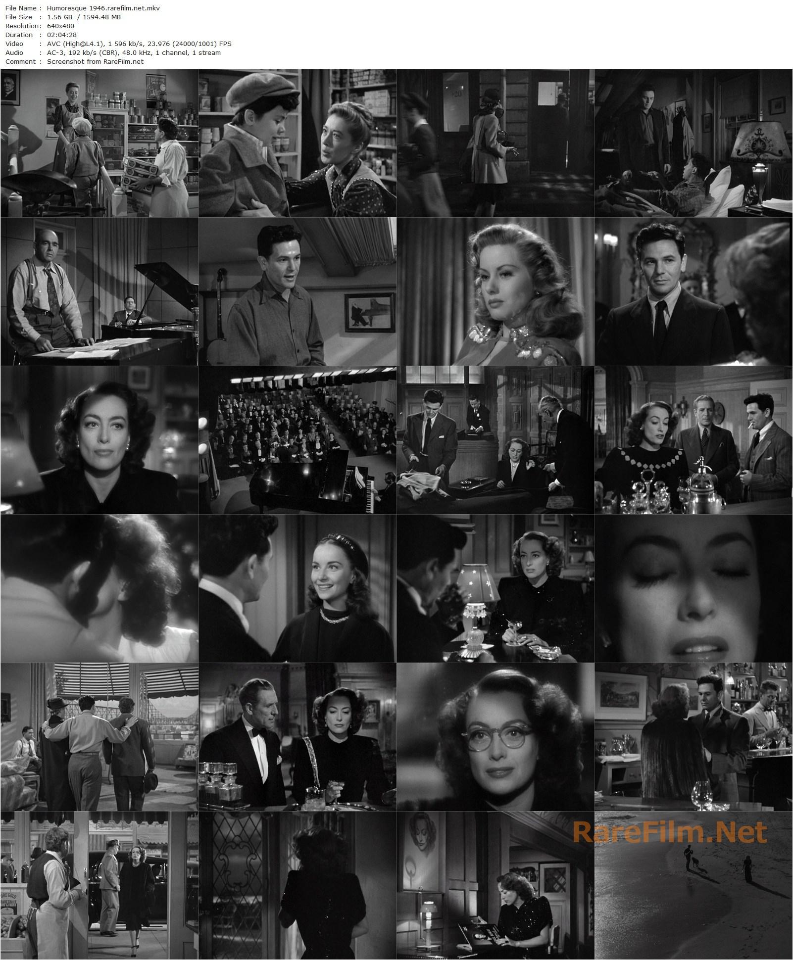 Humoresque (1946) Jean Negulesco, Joan Crawford, John Garfield, Oscar Levant-poster