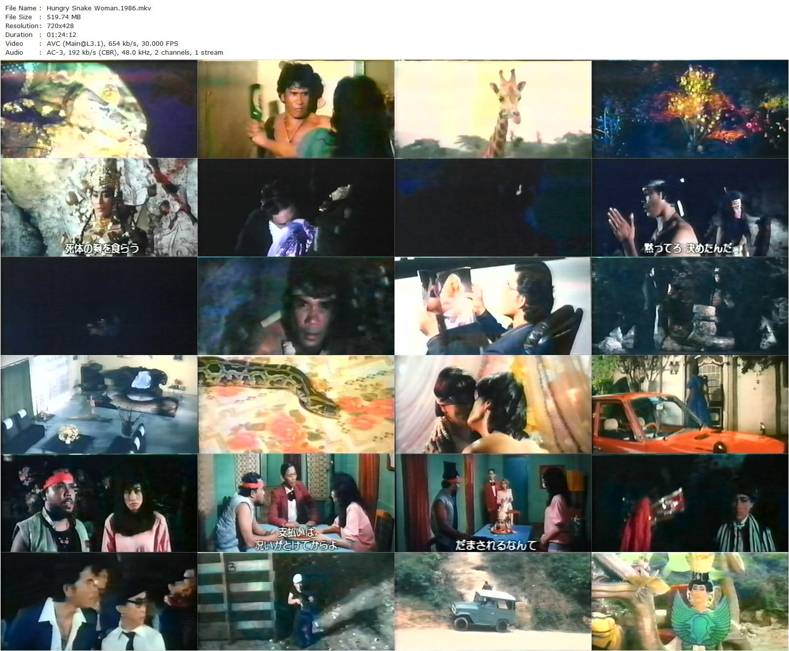 The Hungry Snake Woman AKA Petualangan Cinta Nyi Blorong (1986) Sisworo Gautama Putra, Suzzanna, Advent Bangun, George Rudy-poster