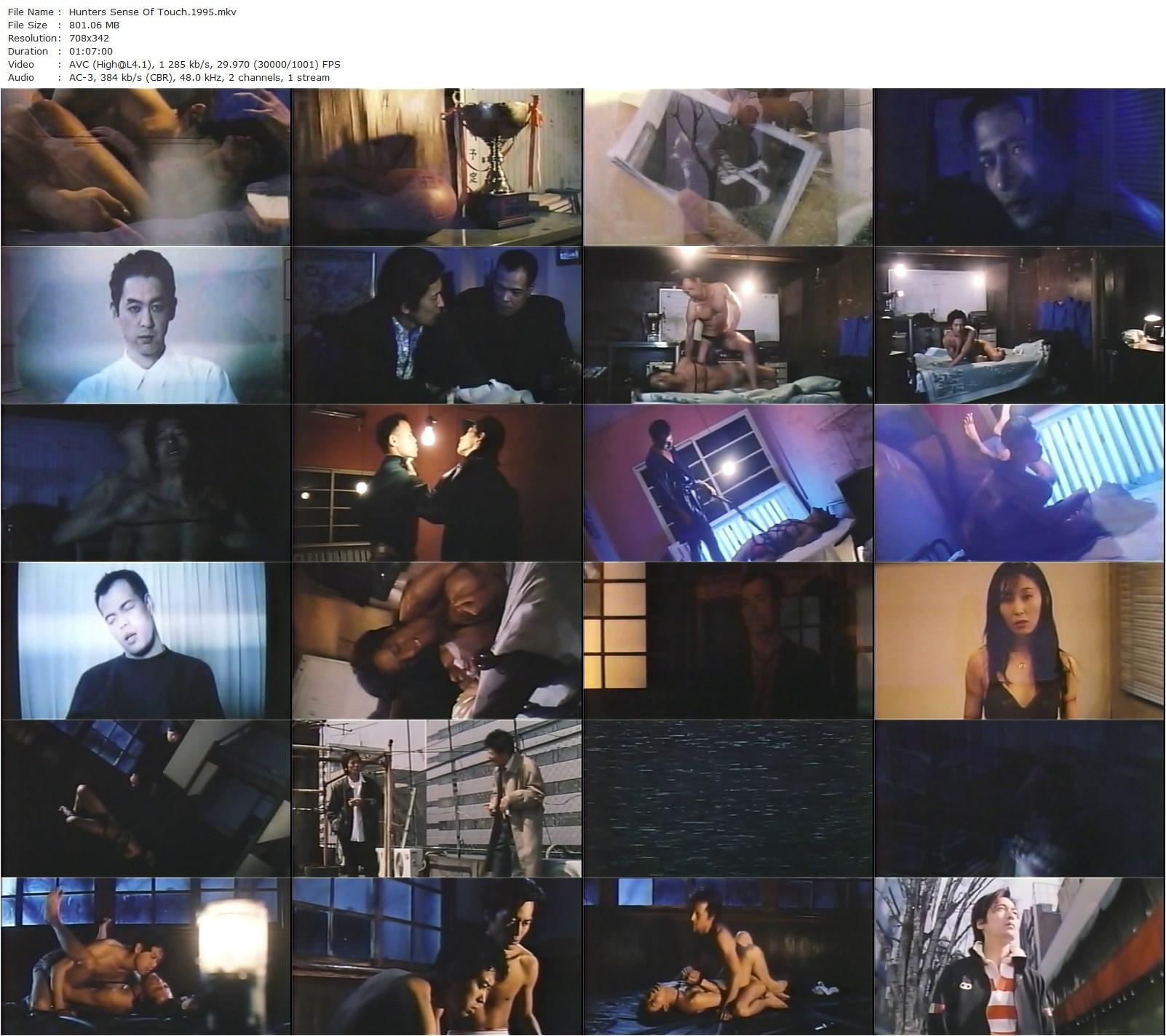 Hunters’ Sense of Touch AKA Karyudo-tachi no shokkaku (1995) Hisayasu Satô, Naoto Yoshimoto, Takeshi Itô, Yoji Tanaka-poster