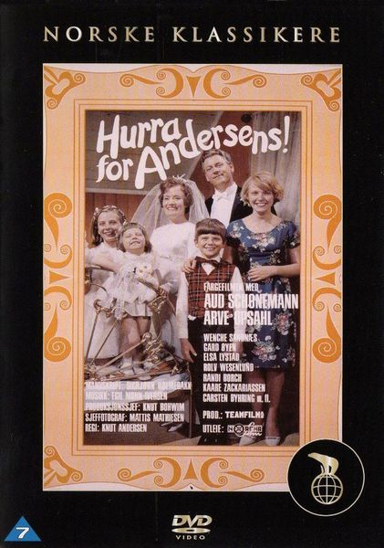 Hurra for Andersens (1966) Knut Andersen, Arve Opsahl, Aud Schønemann, Wenche Sandnæs