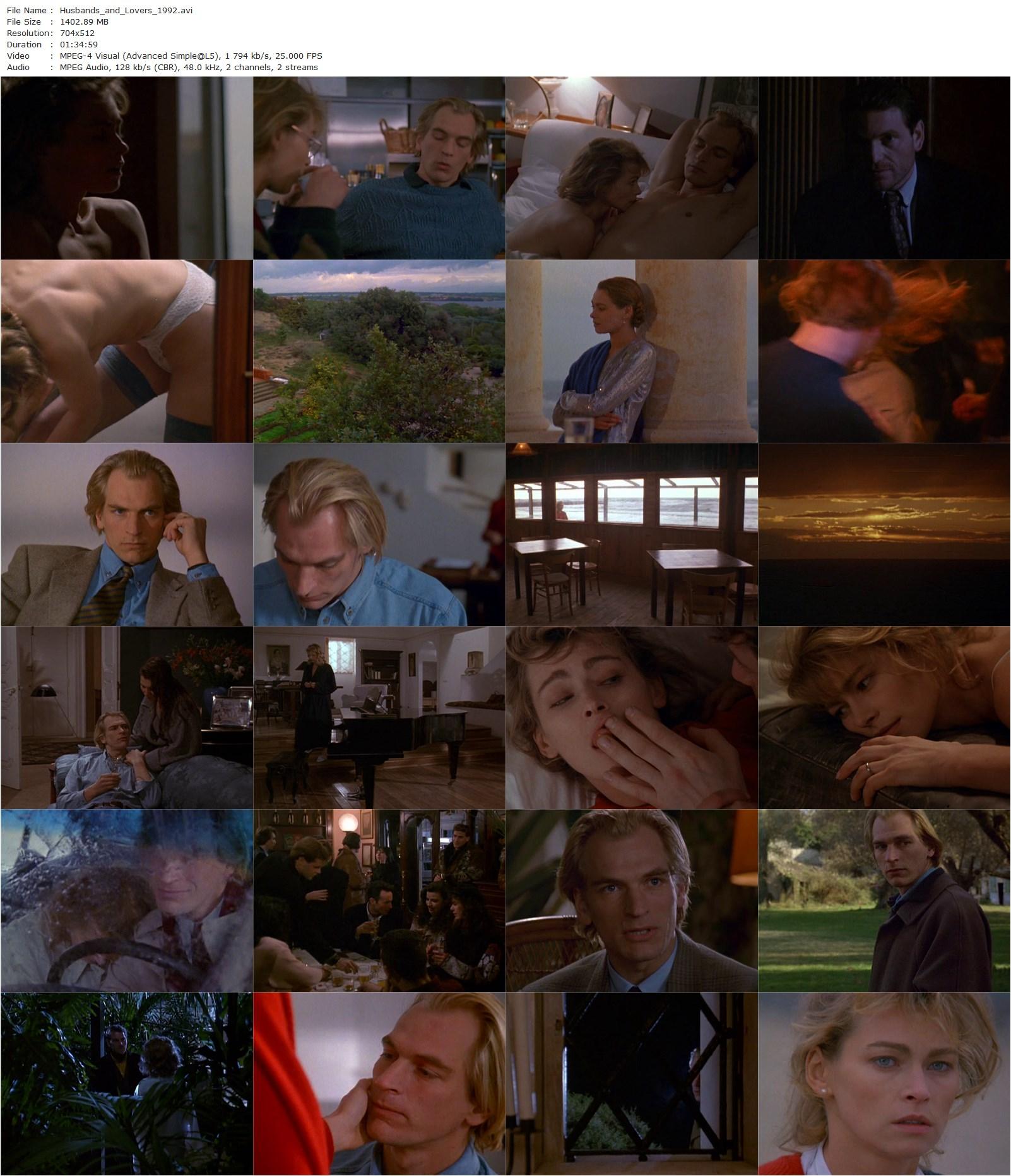 Husbands and Lovers AKA La villa del venerdì (1991) Mauro Bolognini, Julian Sands, Joanna Pacula, Tchéky Karyo-poster