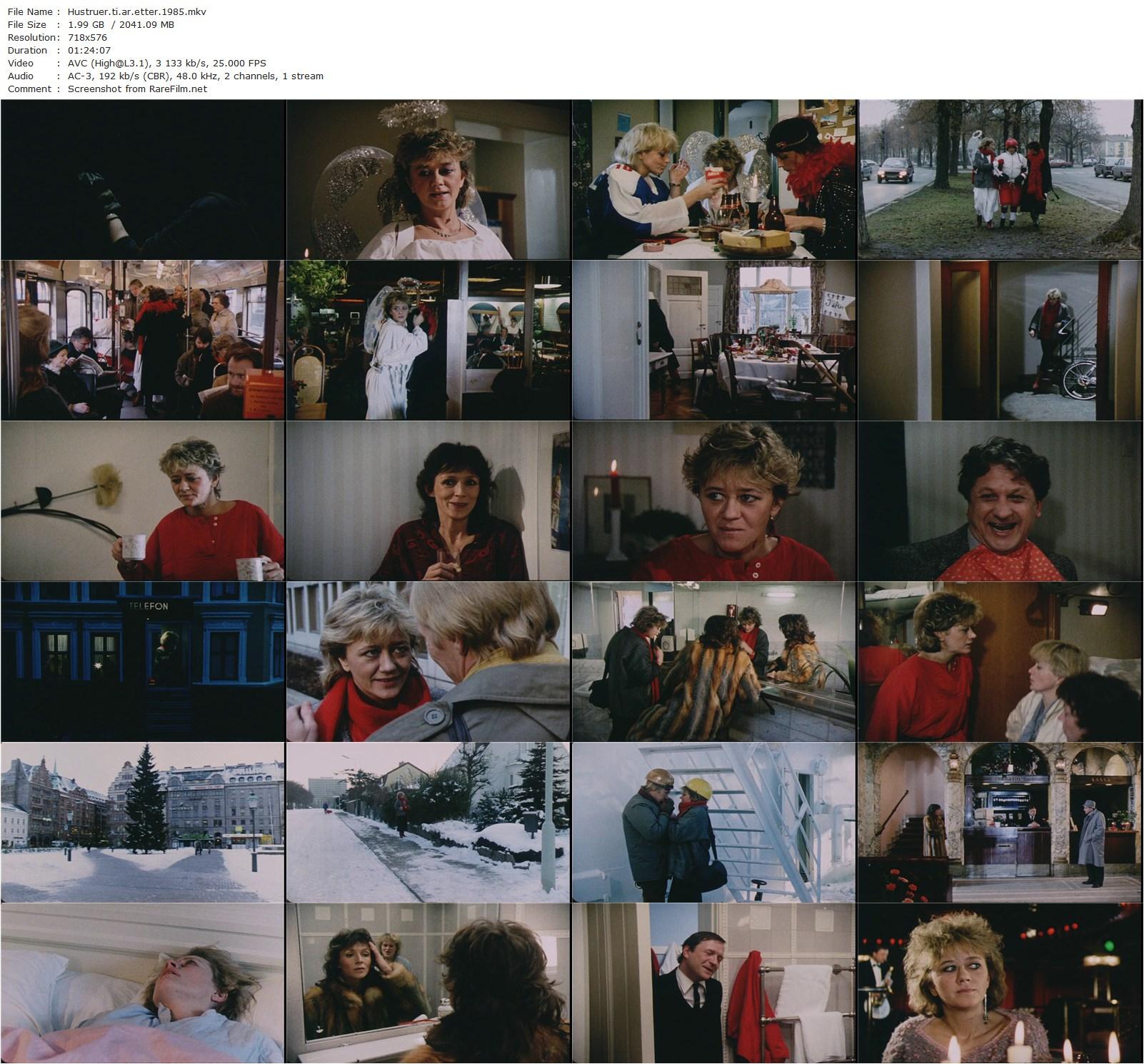 Wives – Ten Years After (1985) Anja Breien-poster