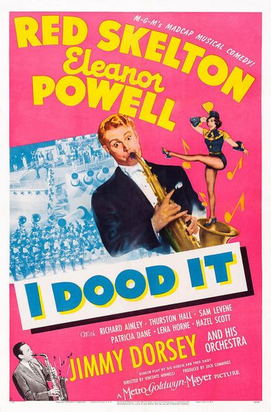 I Dood It (1943) Vincente Minnelli, Red Skelton, Eleanor Powell, Richard Ainley, Romance, Comedy, Musical, Thriller