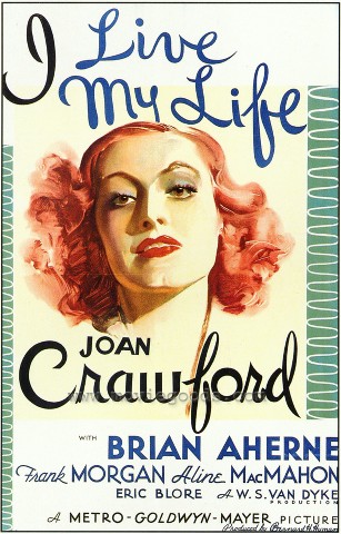 I Live My Life (1935) W.S. Van Dyke, Joan Crawford, Brian Aherne, Frank Morgan, Comedy, Drama
