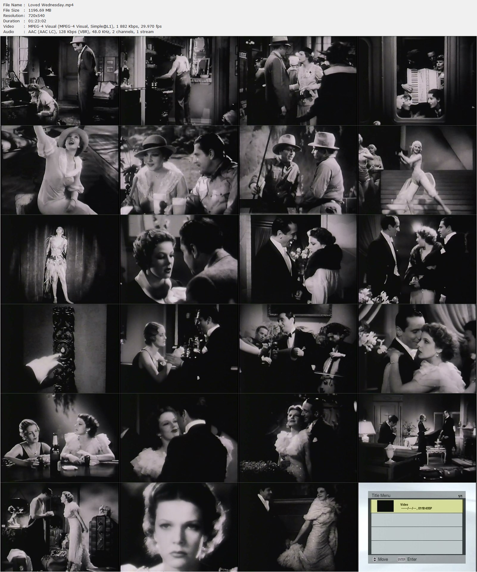 I Loved You Wednesday (1933) Henry King, William Cameron Menzies, Warner Baxter, Elissa Landi, Victor Jory, Comedy, Drama, Romance-poster