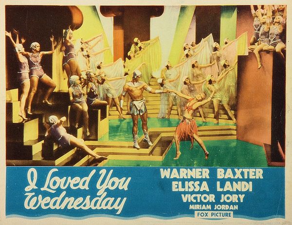 I Loved You Wednesday (1933) Henry King, William Cameron Menzies, Warner Baxter, Elissa Landi, Victor Jory, Comedy, Drama, Romance