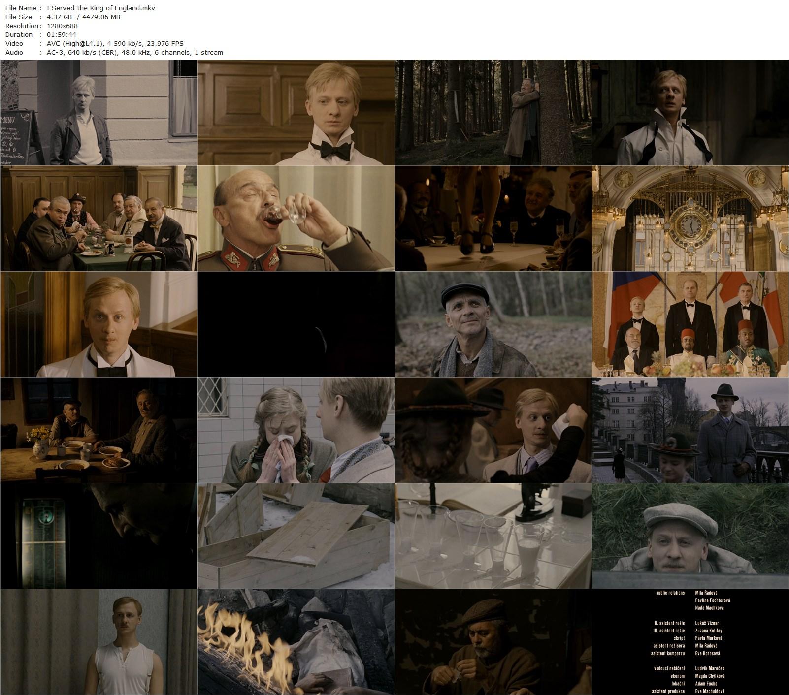 I Served the King of England (2006) Jirí Menzel-poster