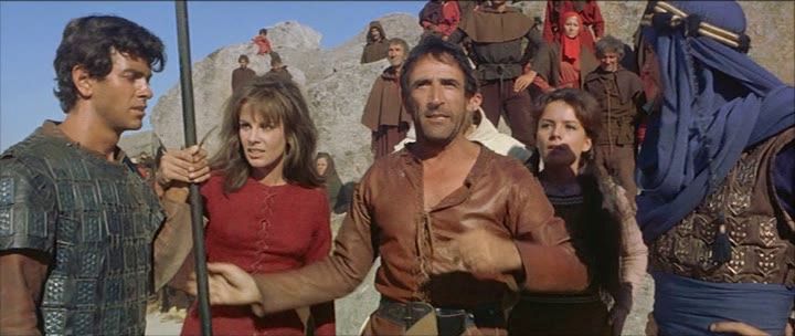 I cento cavalieri (1964) Vittorio Cottafavi, Mark Damon, Antonella Lualdi, Gastone Moschin-poster