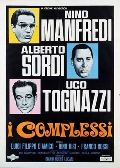 Complexes / I complessi (1965) Luigi Filippo D’Amico, Dino Risi, Nino Manfredi, Ilaria Occhini, Riccardo Garrone