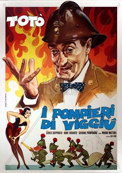 The Firemen of Viggiu (1949) Mario Mattoli, Nino Taranto, Totò, Vanda Osiris