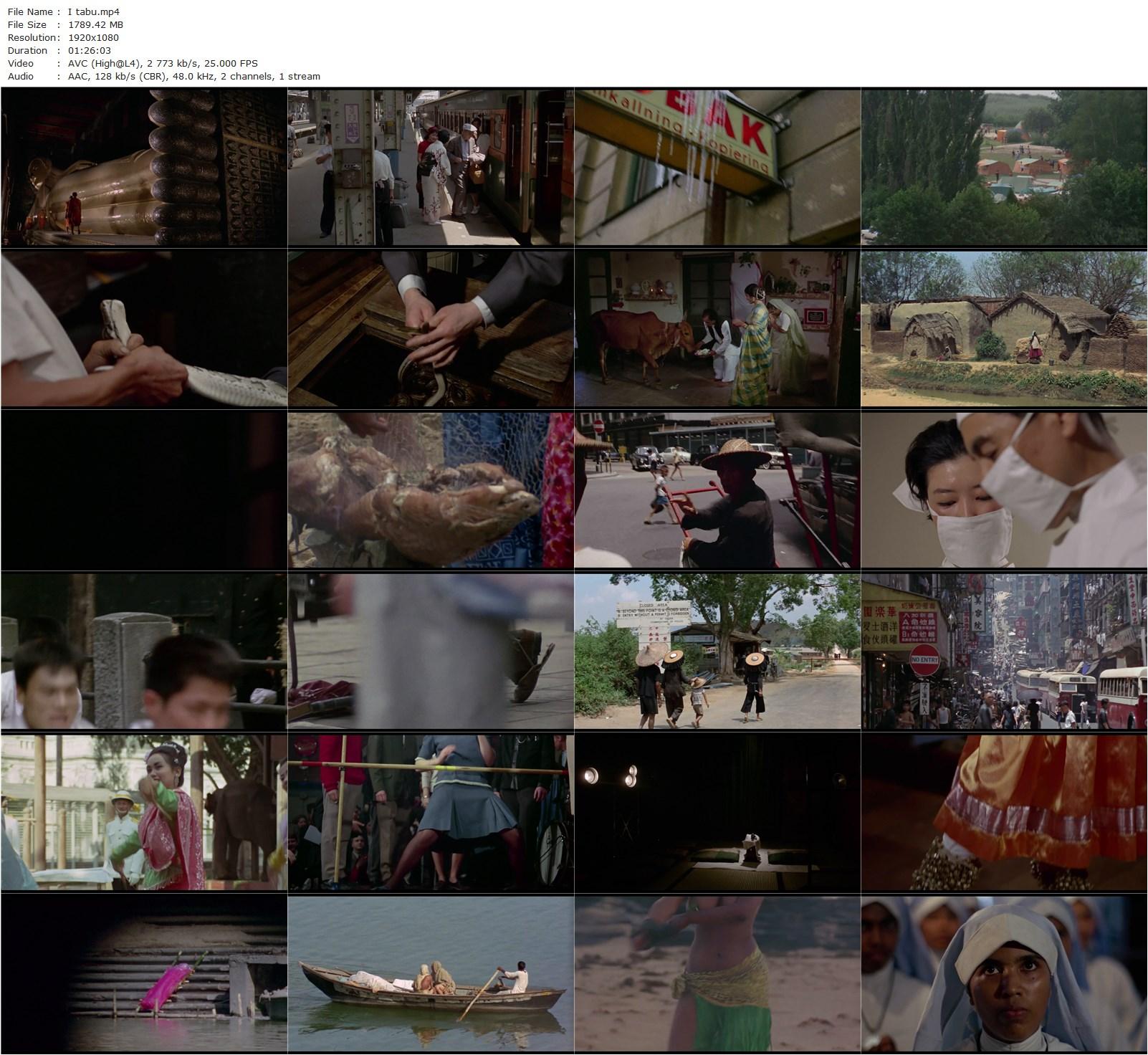 Taboos of the World AKA I tabù (1963) Romolo Marcellini, Laila Novak, Vincent Price, Stefano Sibaldi-poster