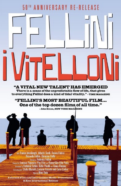 I vitelloni (1953) Federico Fellini, Alberto Sordi, Franco Fabrizi, Franco Interlenghi