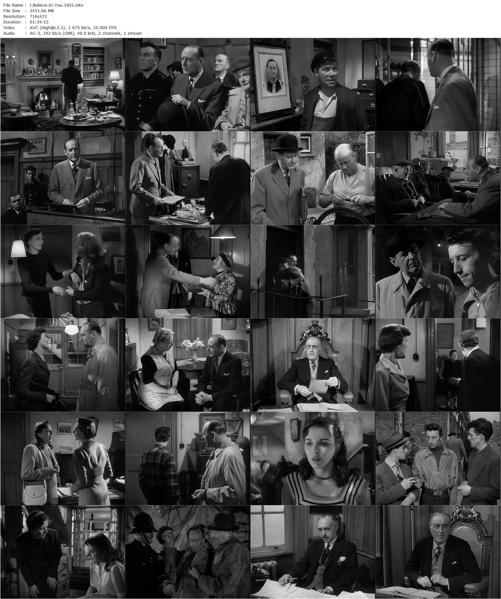 I Believe in You (1952) Basil Dearden, Michael Relph, Celia Johnson, Cecil Parker, Godfrey Tearle-poster