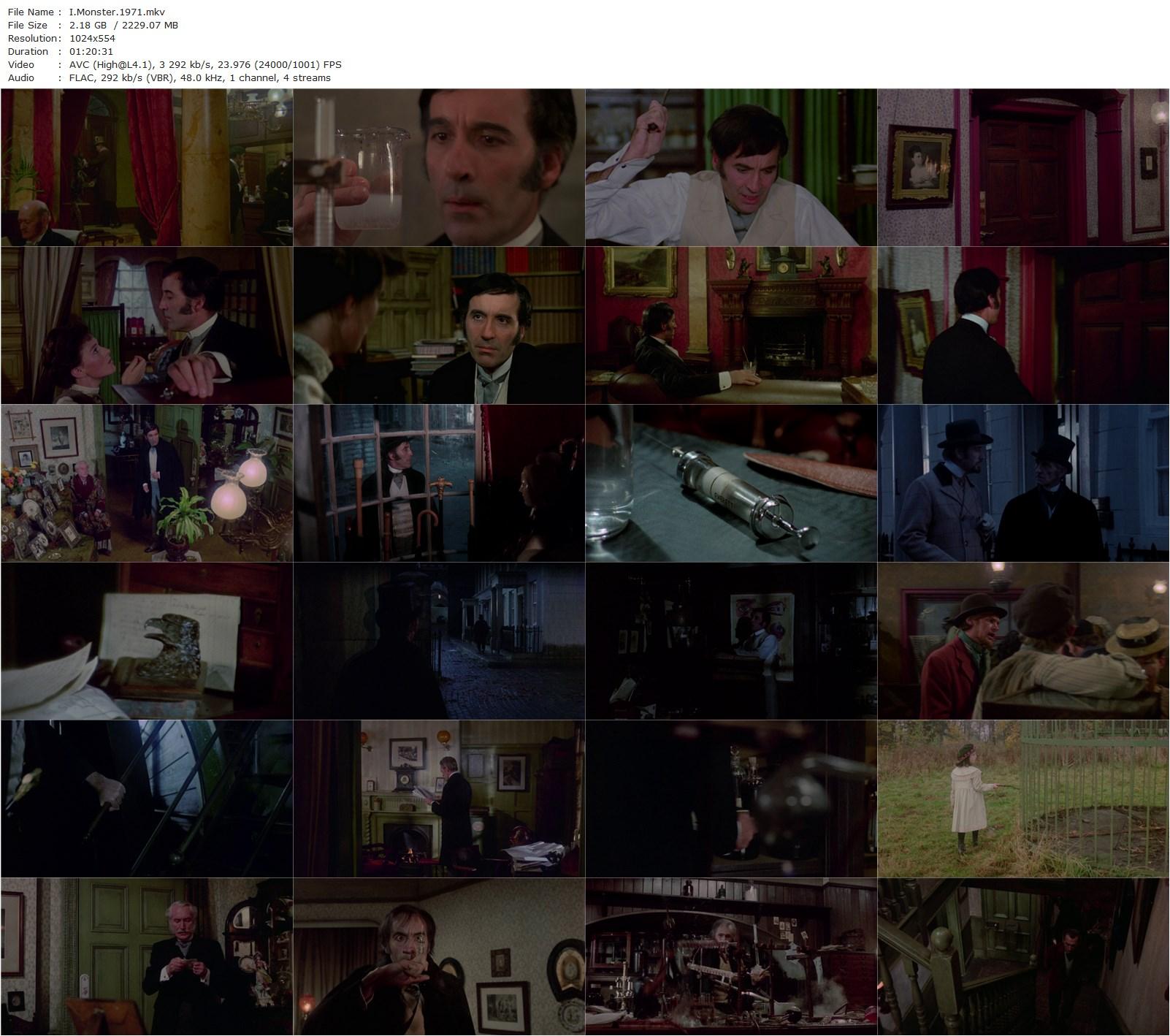 I, Monster (1971) Stephen Weeks, Christopher Lee, Peter Cushing, Mike Raven-poster