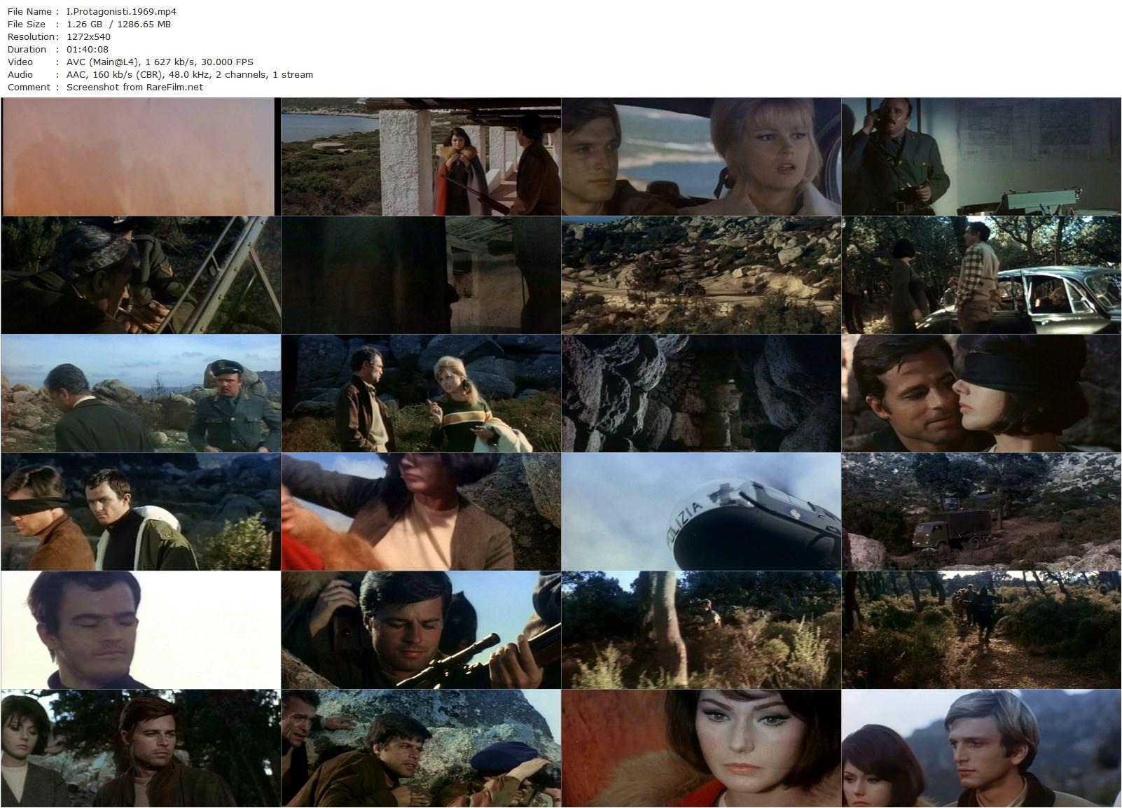 The Protagonists (1968) Marcello Fondato, Sylva Koscina-poster