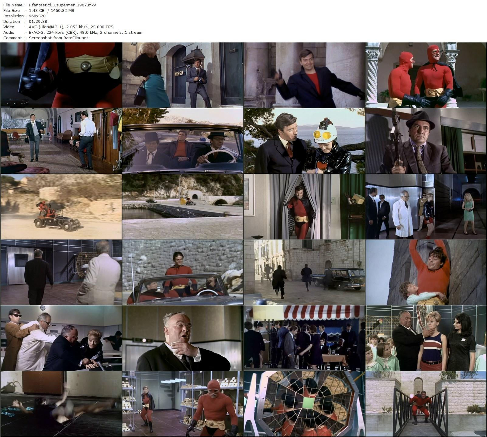 I fantastici 3 Supermen / The Three Fantastic Supermen (1967) Gianfranco Parolini, Tony Kendall, Brad Harris, Aldo Canti-poster