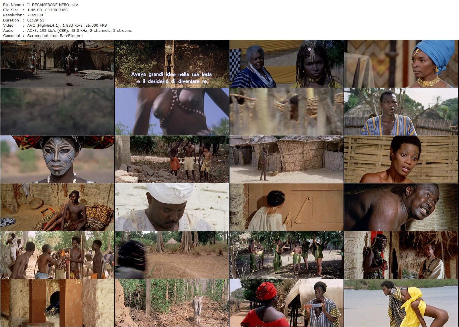 The Black Decameron / Il decamerone nero (1972) Piero Vivarelli, Beryl Cunningham, Serigne Ndiaye Gonzales, Jacqueline Scott-poster