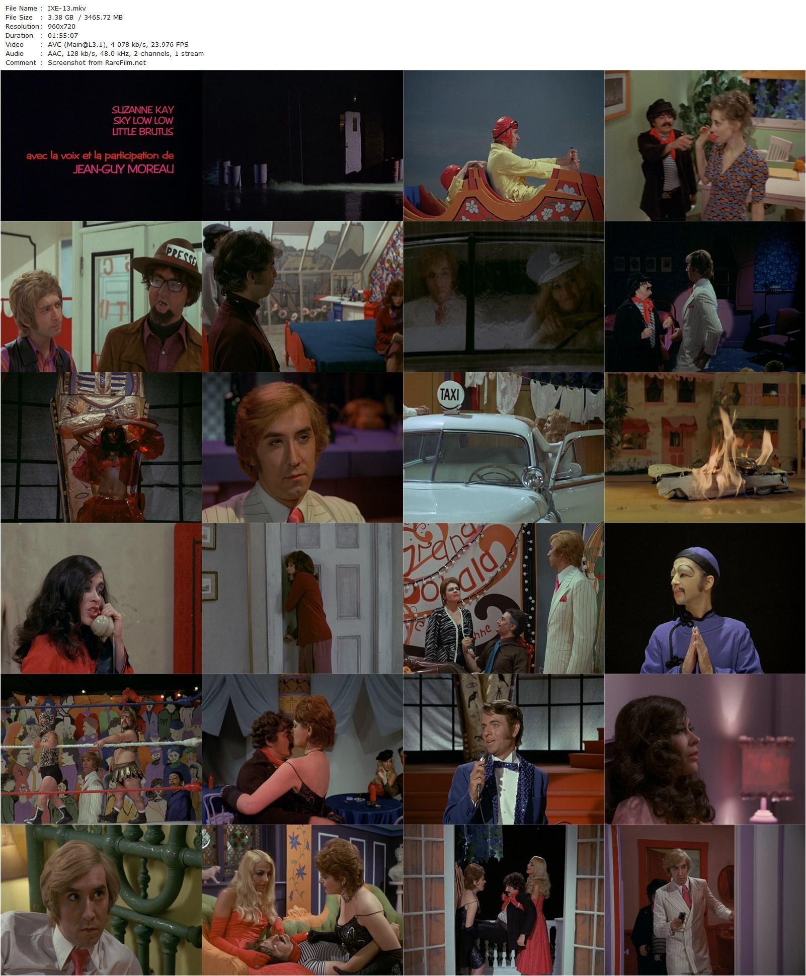 IXE-13 (1972) Jacques Godbout, Louise Forestier, André Dubois, Serge Grenier-poster