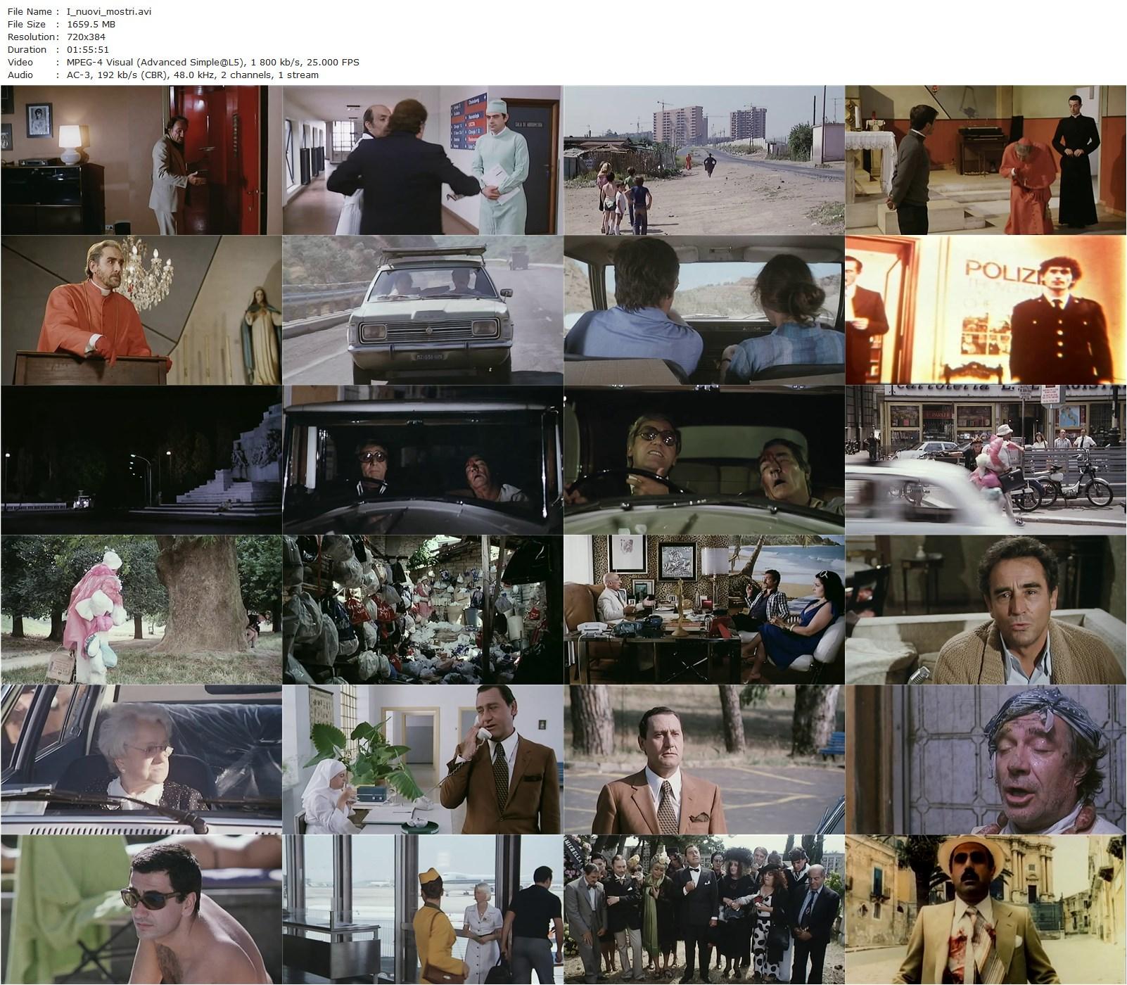 The New Monsters AKA I nuovi mostri (1977) Mario Monicelli, Dino Risi, Vittorio Gassman, Ornella Muti, Alberto Sordi-poster