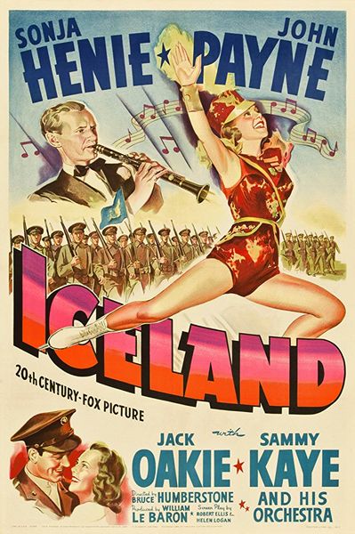 Iceland (1942) H. Bruce Humberstone, Sonja Henie, John Payne, Jack Oakie