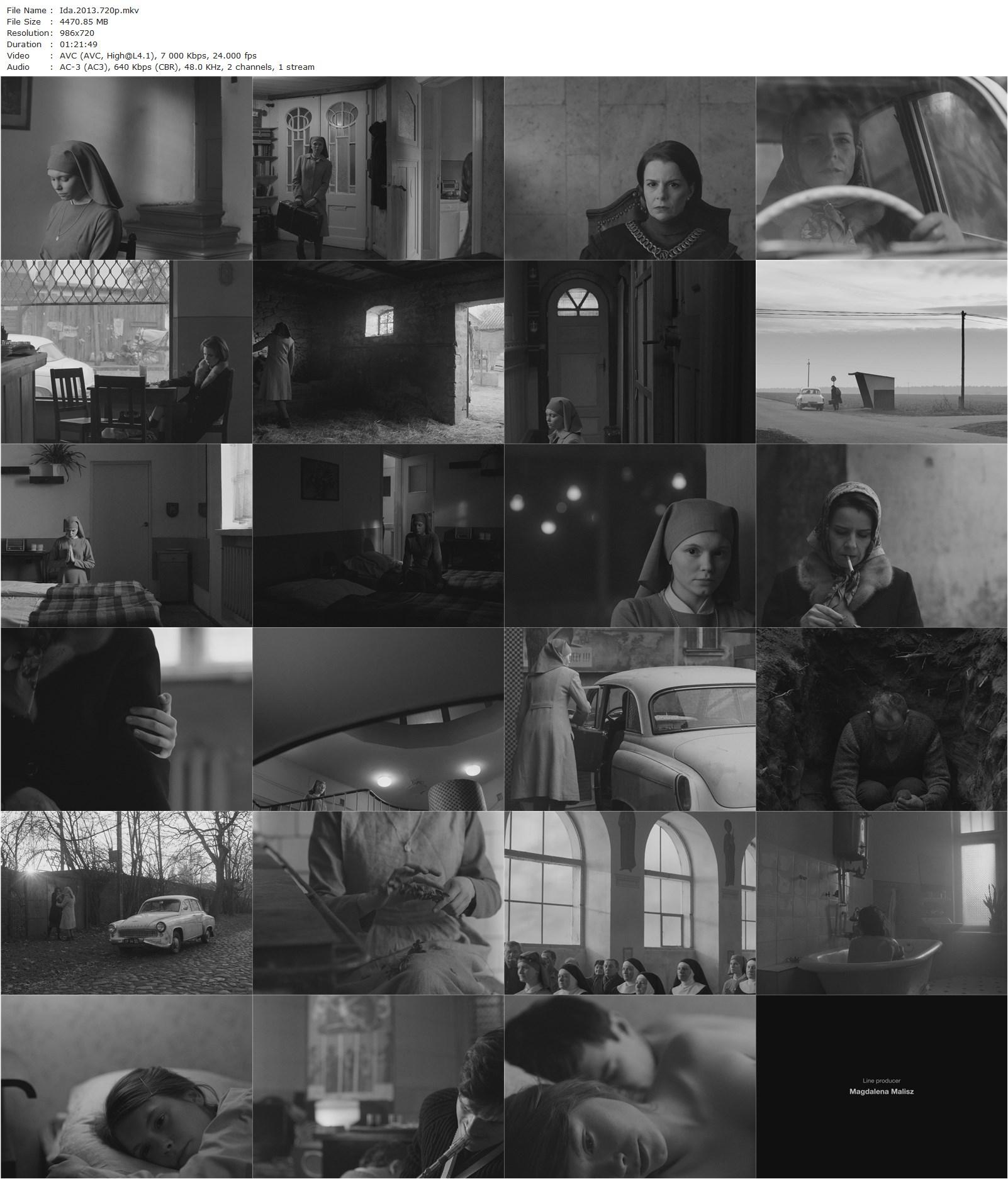 Ida (2013) Pawel Pawlikowski, Agata Kulesza, Agata Trzebuchowska, Dawid Ogrodnik-poster