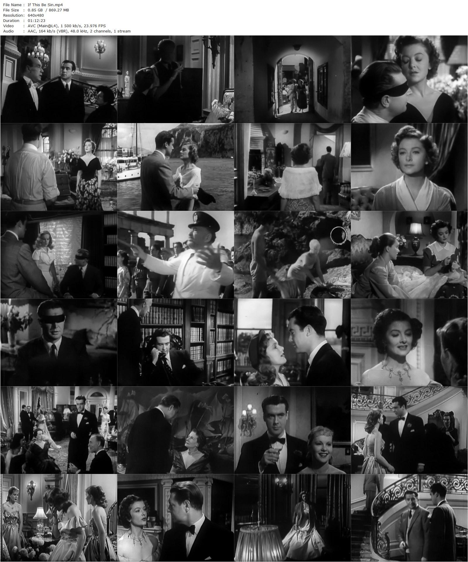 That Dangerous Age AKA If This Be Sin (1949) Gregory Ratoff, Myrna Loy, Roger Livesey, Peggy Cummins-poster